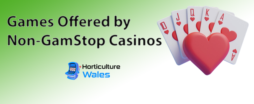 Games Offered by Non-GamStop Online Casinos